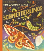 Cover-Bild zum Titel 'Das Wunder eines Schmetterlings - Wie sich die Natur verwandelt' von 'Rachel Ignotofsky'
