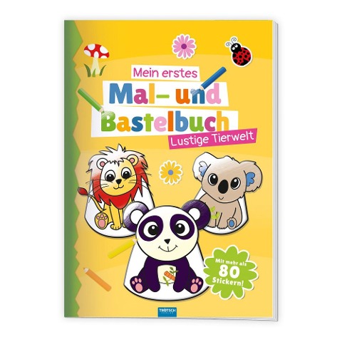 Trötsch Mal- und Bastelbuch - Mein erstes Mal- und Bastelbuch/Lustige Tierwelt - 