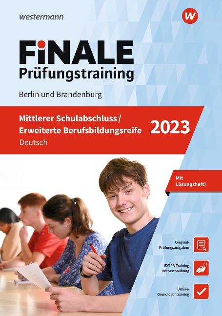 FiNALE - Prüfungstraining Mittlerer Schulabschluss, Fachoberschulreife, Erweiterte Berufsbildungsreife Berlin und Brandenburg. Deutsch 2023 - Jelko Peters