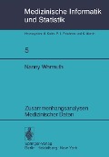 Cover-Bild zum Titel 'Zusammenhangsanalysen Medizinischer Daten' von 'N. Wermuth'