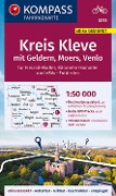 Cover-Bild zum Titel 'KOMPASS Fahrradkarte 3213 Kreis Kleve mit Geldern, Moers, Venl 1:50.000' von ''