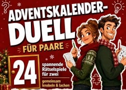 Cover-Bild zum Titel 'Adventskalender-Duell für Paare' von 'Laura Eriksen'