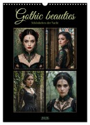 Cover-Bild zum Titel 'Gothic beauties - Schönheiten der Nacht (Wandkalender 2026 DIN A3 hoch), CALVENDO Monatskalender' von 'Fred Schimak'