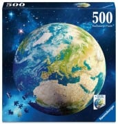 Cover-Bild zum Titel 'Erwachsenenpuzzle 500 Teile - Die Erde' von ''