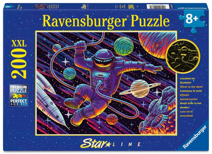 Kinderpuzzle 200 XXL Teile - Ausflug ins All - 