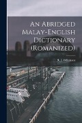 Cover-Bild zum Titel 'An Abridged Malay-English Dictionary (romanized)' von ''