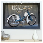 NSU Quickly - Mein Moped (hochwertiger Premium Wandkalender 2025 DIN A2 quer), Kunstdruck in Hochglanz - Ingo Laue