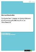 Fachgerechter Umgang mit Goldprüfsäuren (Unterweisung Kaufmann/-frau im Einzelhandel) - Eberhard Hundsotter