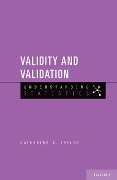 Cover-Bild zum Titel 'Validity and Validation' von 'Catherine S. Taylor'