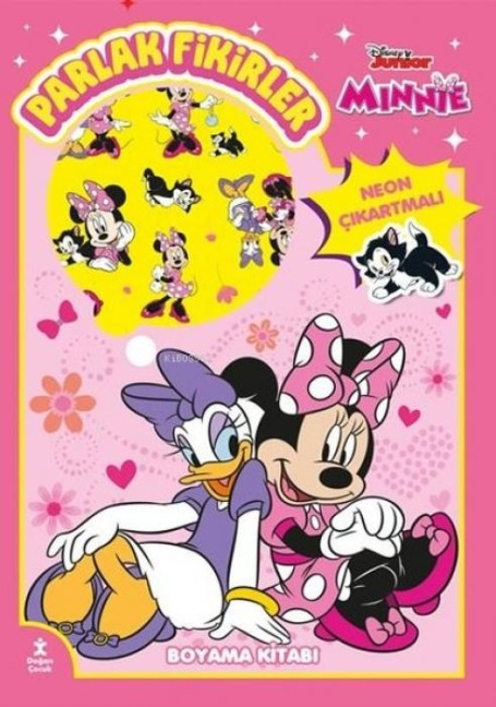 Disney Junior Minnie - Parlak Fikirler Neon Cikartmali Boyama Kitabi - Kolektif