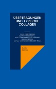 Cover-Bild zum Titel 'Übertragungen  und  lyrische Collagen' von 'Bernd Jähnig'