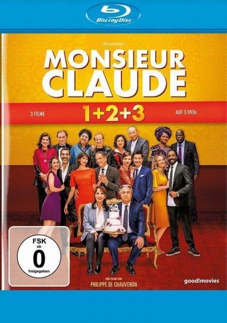 Monsieur Claude 1+2+3 - Philippe de Chauveron, Guy Laurent Guy Laurent, Philippe de Chauveron Guy Laurent, Philippe de Chauveron, Marc Chouarain Marc Chouarain Matthieu Gonet