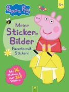 Peppa Pig Meine Sticker-Bilder. Puzzeln mit Stickern - Schwager & Steinlein Verlag