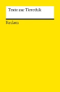 Texte zur Tierethik - 