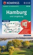 Cover-Bild zum Titel 'KOMPASS Wanderkarten-Set 725 Hamburg und Umgebung (2 Karten) 1:50.000' von ''