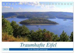 Traumhafte Eifel - In der Rureifel unterwegs (Tischkalender 2025 DIN A5 quer), CALVENDO Monatskalender - Arno Klatt