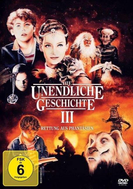 Die unendliche Geschichte III - Rettung aus Phantásien - Jeff Lieberman, Karin Howard, Michael Ende, Péter Wolf