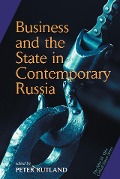Cover-Bild zum Titel 'Business And State In Contemporary Russia' von 'Peter Rutland'