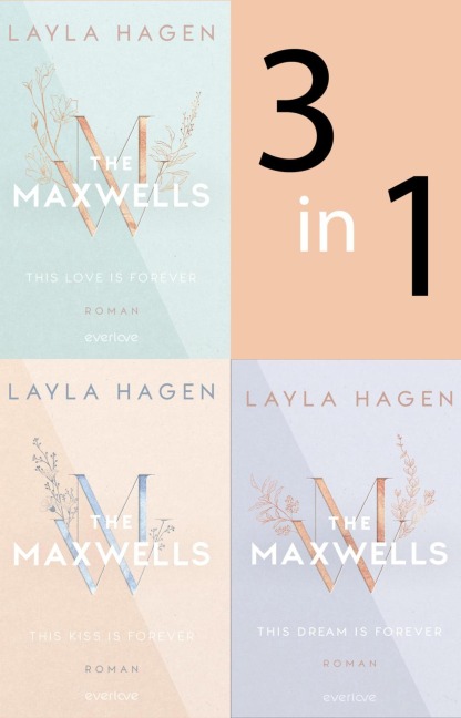 Bundle: The Maxwells 1-3 - Layla Hagen