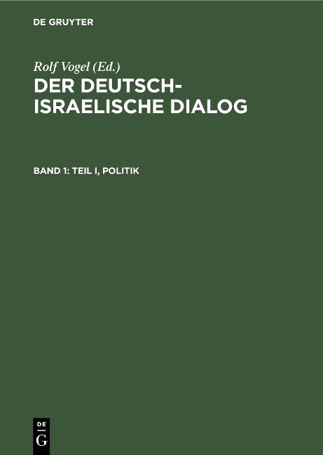 Teil I, Politik - 