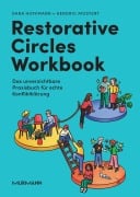 Cover-Bild zum Titel 'Restorative Circles Workbook. Das unverzichtbare Praxisbuch für echte Konfliktklärung.' von 'Dana Hoffmann, Hendric Mostert'