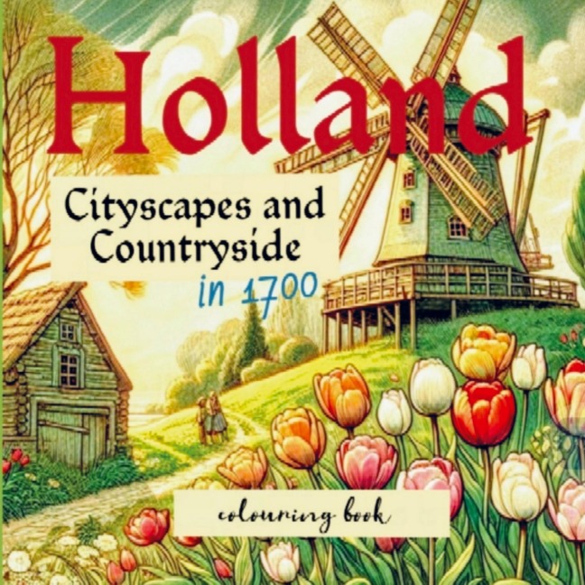 Holland in 1700 colouring book - Liana J. F. Romeijn