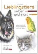 Cover-Bild zum Titel 'Lieblingstiere selber zeichnen!' von 'Hanne Türk'