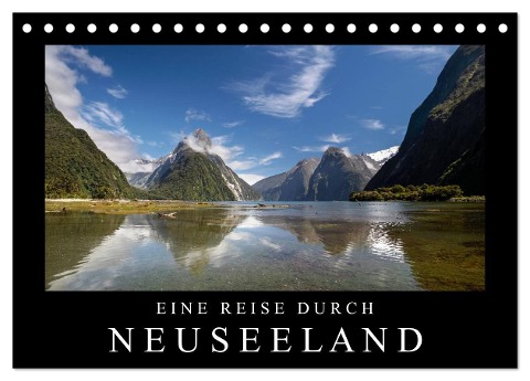 Eine Reise durch Neuseeland (Tischkalender 2024 DIN A5 quer), CALVENDO Monatskalender - Christian Müringer