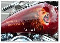 Harley Davidson - Airbrush (Wandkalender 2024 DIN A2 quer), CALVENDO Monatskalender - Matthias Brix - Studio Brix