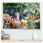 Cover-Bild zum Titel 'Gärten im Licht - Impressionistische Spaziergänge mit Blütenpracht (hochwertiger Premium Wandkalender 2026 DIN A2 quer), Kunstdruck in Hochglanz' von 'Anja Frost'