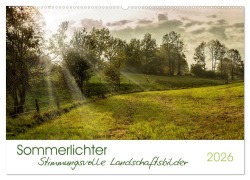 Cover-Bild zum Titel 'Sommerlichter - Stimmungsvolle Landschaftsbilder (Wandkalender 2026 DIN A2 quer), CALVENDO Monatskalender' von 'Linda Geisdorf'