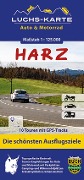 Luchskarte Harz Auto & Motorrad 1 : 125 000 - Bernhard Spachmüller