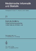 Cover-Bild zum Titel 'Betriebsärztliche Informationssysteme' von ''