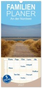 Cover-Bild zum Titel 'Familienplaner 2027 - An der Nordsee mit 5 Spalten (Wandkalender, 21 x 45 cm) CALVENDO' von 'Kattobello Kattobello'