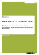 Cover-Bild zum Titel 'Eine Analyse der neuesten Diem-Debatte' von 'Eike Lohde'