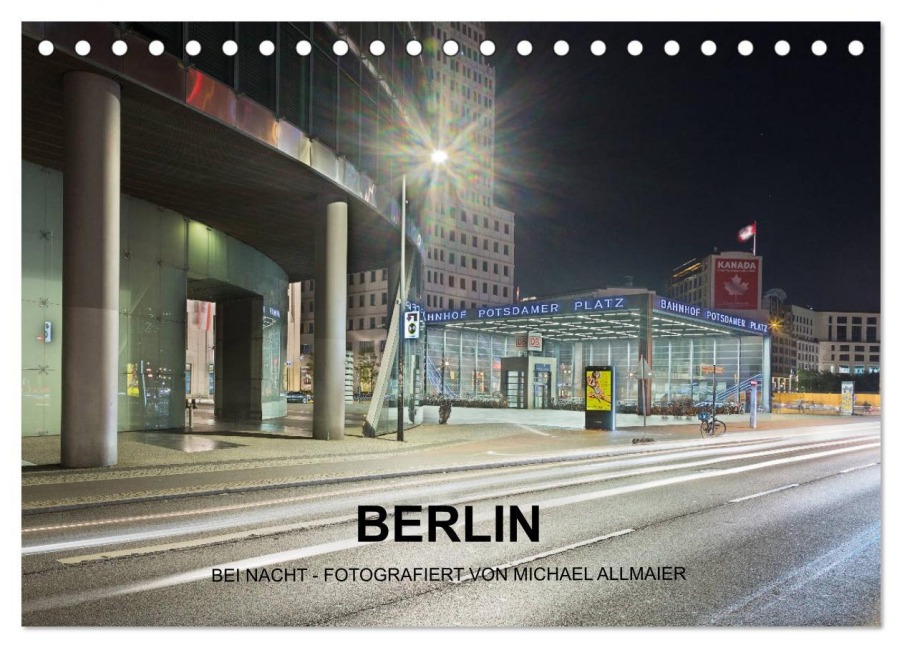 Berlin - fotografiert von Michael Allmaier (Tischkalender 2026 DIN A5 quer), CALVENDO Monatskalender - Michael Allmaier