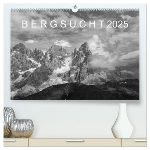 Bergsucht 2025 (hochwertiger Premium Wandkalender 2025 DIN A2 quer), Kunstdruck in Hochglanz - Michael Kehl