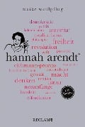 Cover-Bild zum Titel 'Hannah Arendt. 100 Seiten' von 'Maike Weißpflug'