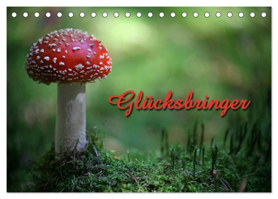 Glücksbringer (Tischkalender 2026 DIN A5 quer), CALVENDO Monatskalender - Martina Berg