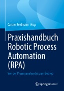 Cover-Bild zum Titel 'Praxishandbuch Robotic Process Automation (RPA)' von ''