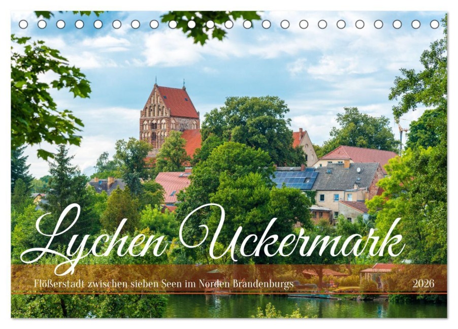 Lychen Uckermark (Tischkalender 2026 DIN A5 quer), CALVENDO Monatskalender - Kerstin Waurick