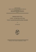 Cover-Bild zum Titel 'Berechnung und Ausschaltung von Saisonschwankungen' von 'A. Wald'