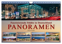 Cover-Bild zum Titel 'Faszinierende Städte in Deutschland - Panoramen (Wandkalender 2026 DIN A4 quer), CALVENDO Monatskalender' von 'Peter Roder'