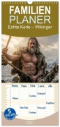 Cover-Bild zum Titel 'Familienplaner 2027 - Echte Kerle - Wikinger mit 5 Spalten (Wandkalender, 21 x 45 cm) CALVENDO' von 'Liam Blue'