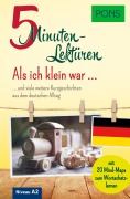 Cover-Bild zum Titel 'PONS 5-Minuten-Lektüren DaF Als ich klein war (A2)' von ''