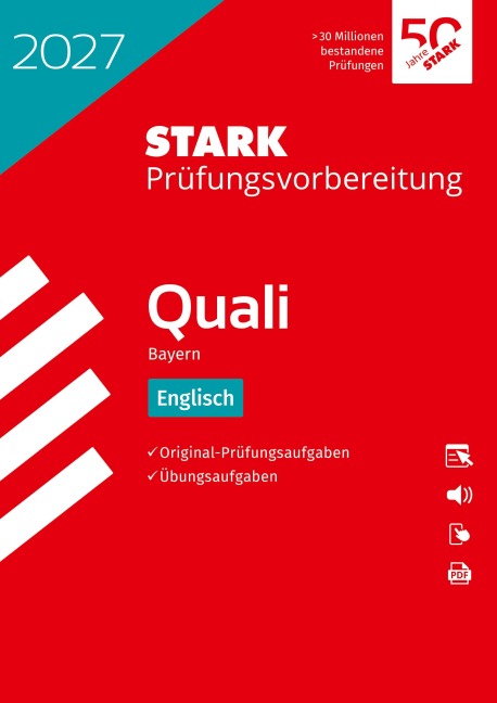 STARK Englisch 9. Klasse - Quali Mittelschule 2027 Bayern - Prüfungsvorbereitung - 