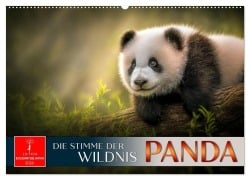 Panda - die Stimme der Wildnis (Wandkalender 2026 DIN A2 quer), CALVENDO Monatskalender - Peter Roder