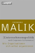 Cover-Bild zum Titel 'Unternehmenspolitik und Corporate Governance' von 'Fredmund Malik'