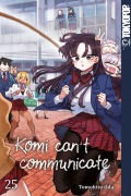 Cover-Bild zum Titel 'Komi can't communicate 25' von 'Tomohito Oda'