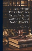 Cover-Bild zum Titel 'Gli Statuti Della Bagliva Delle Antiche Comunità Del Napoletano...' von 'Giacomo Racioppi'